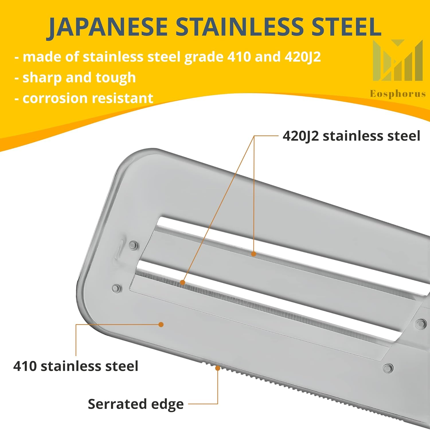 Eosphorus Cabbage Shredder for Coleslaw Cabbage Knife Cabbage Cutter Cabbage Slicer for Sauerkraut image number 3