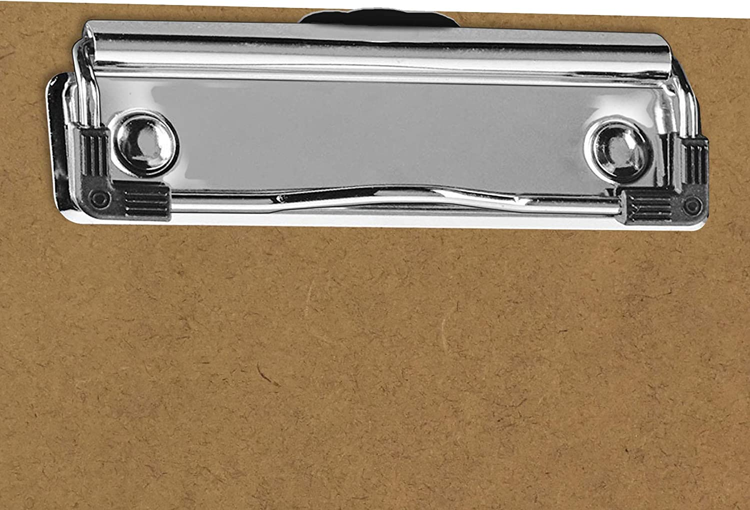 Acrimet Landscape Clipboard Letter Size A4 (13&rdquo; X 9 1/16&rdquo;) &ndash; Low Profile Wire Clip with Hanging Loop &ndash; Durable Hardboard Writing Board Horizontal 3Mm Thick Wood &ndash; Eco FSC Certified &ndash; 6 Pack image number 6