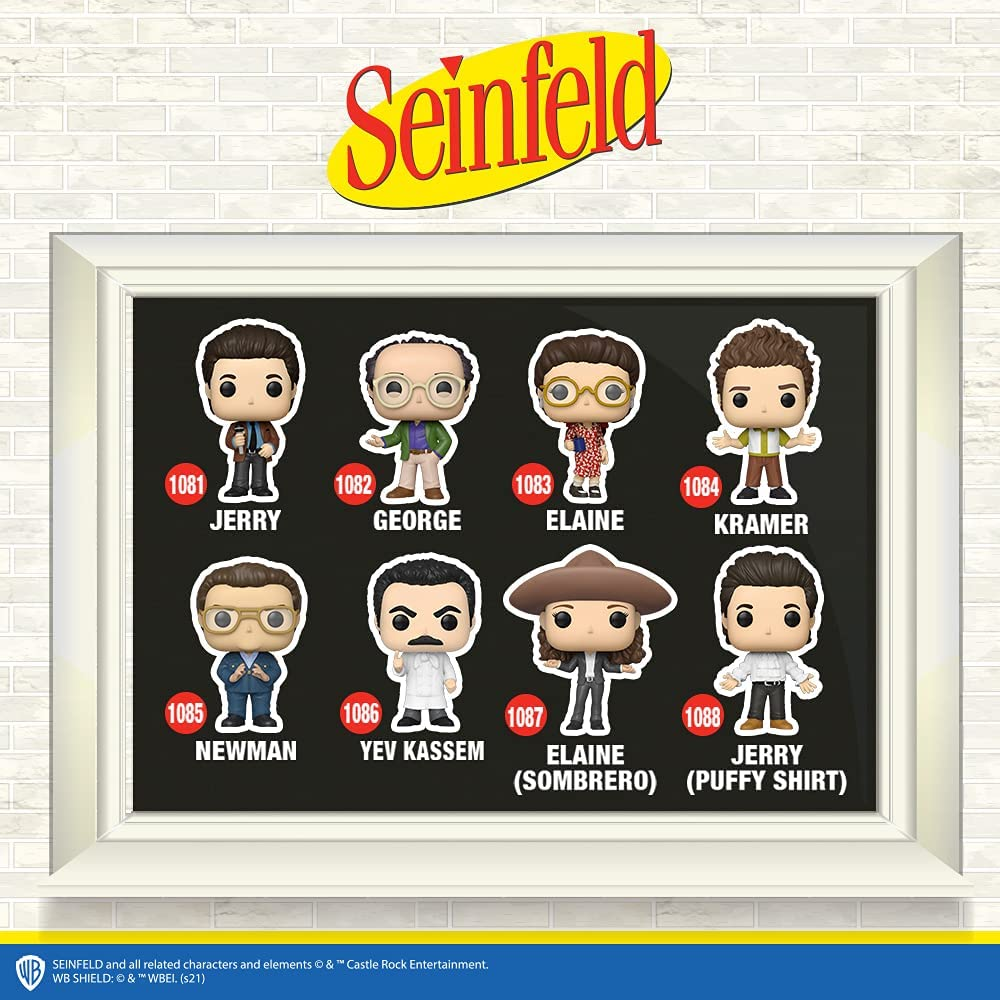 Funko Pop! 10Cm Figurine Seinfeld Yev Kassem #1086 Vinyl Collectable Toy 3Y+ image number 2