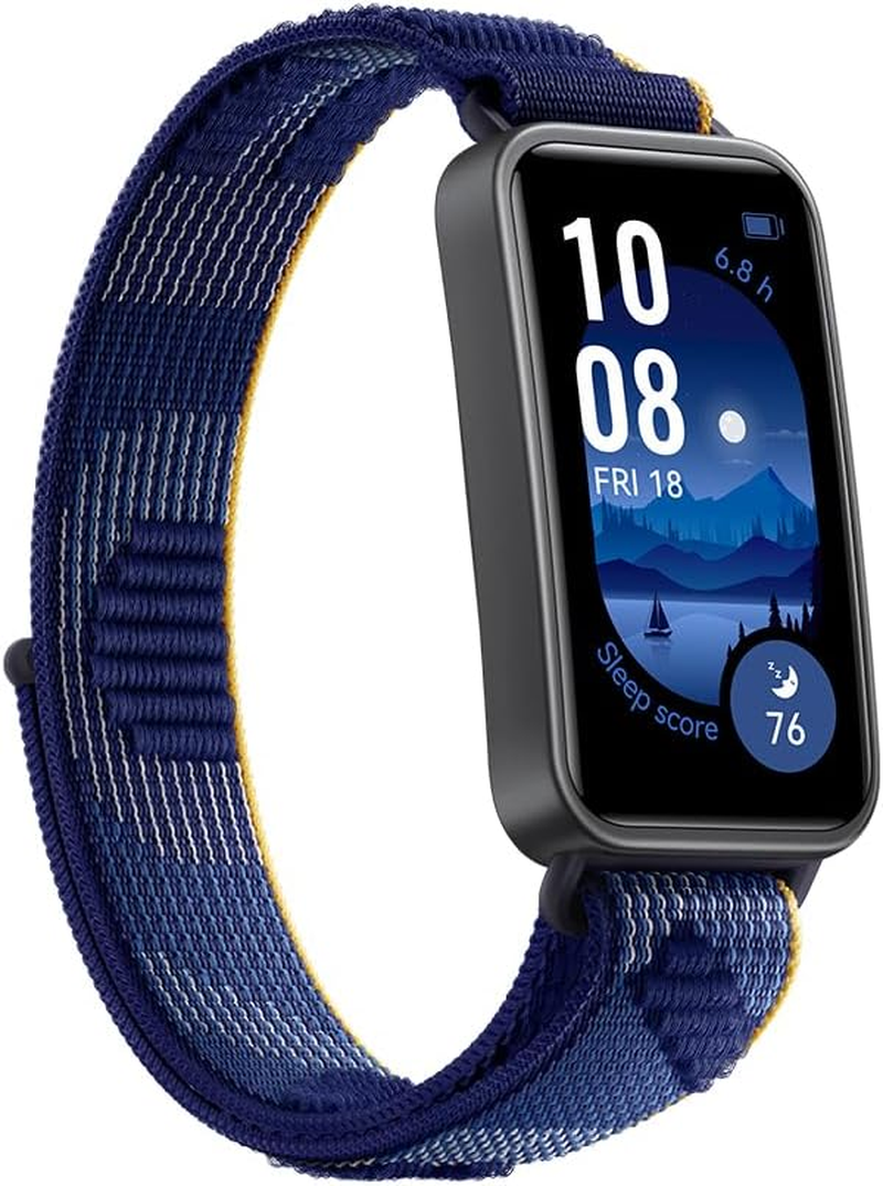 Huawei Band 9 Smartwatch, Comfortable All-Day Wearing, Science-Based Sleep Tracking, Fast Charging & Durable Battery, Intelligent Brightness Adjustments, 100 Workout Modes, Ios&Android, Blue image number 2