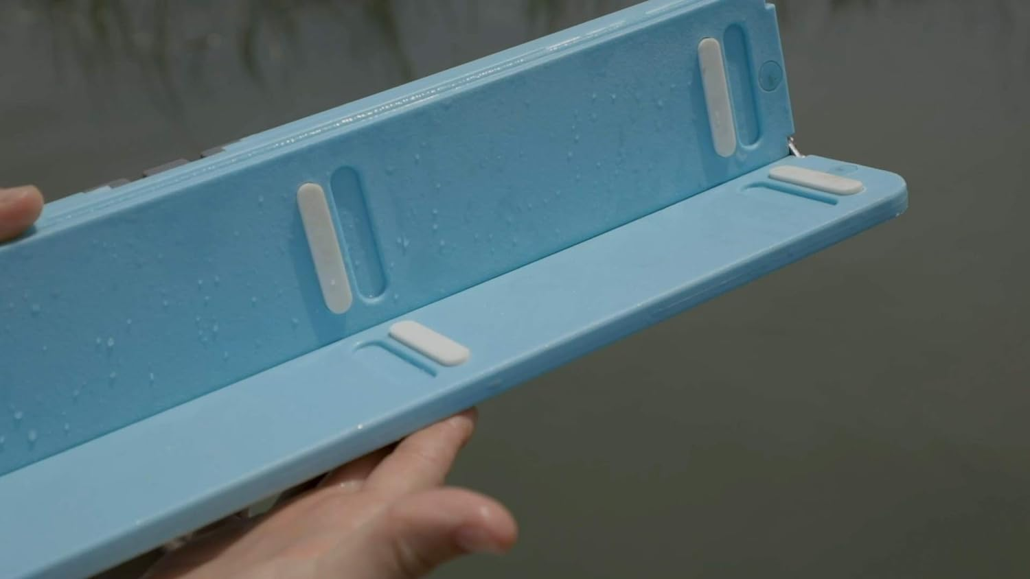 TOADFISH Folding Cutting Board with Knife Sharpener - Teal image number 2