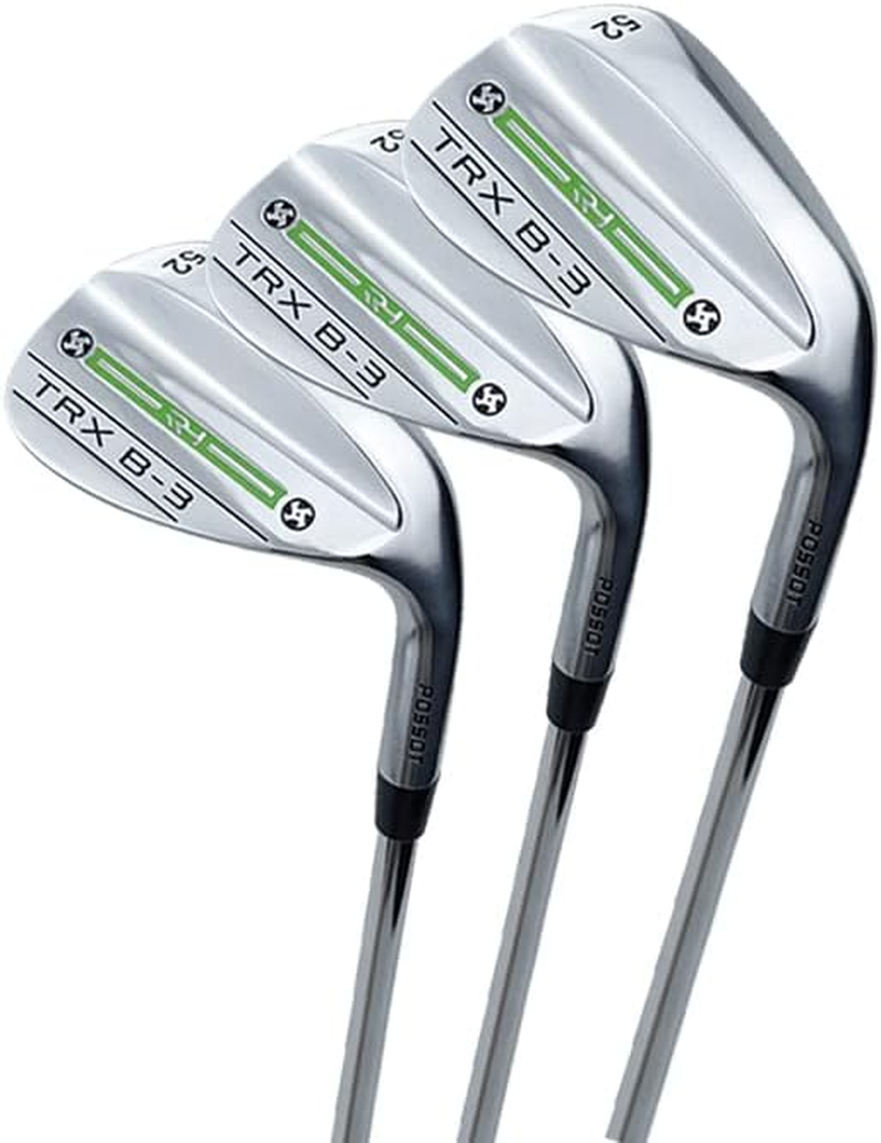 Wedge Set - 52&deg;, 56&deg;,60&deg; Degree Wedge Right Hand -Gap Wedge and Sand Wedge and LOB Wedge - POSSOT Golf image number 2