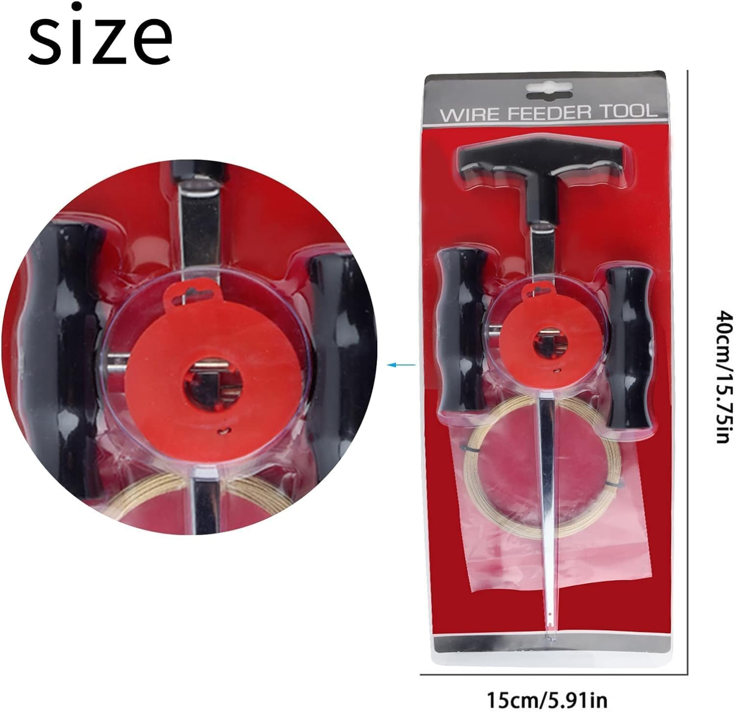 QKTYB Windscreen Chip Repair Kit Windshield Removal Tools Kit Windscreen Window Glass Cutting Wire W/Handles for Car Tool Kit 5&times;Universal Windshield Tool Kit Windshield Disassembly Tool image number 5