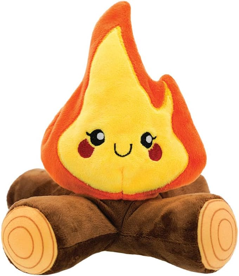 Hugsmart Fuzzy Friendz Dog Toy Camping Pup Campfire 21X19X16Cm image number 2