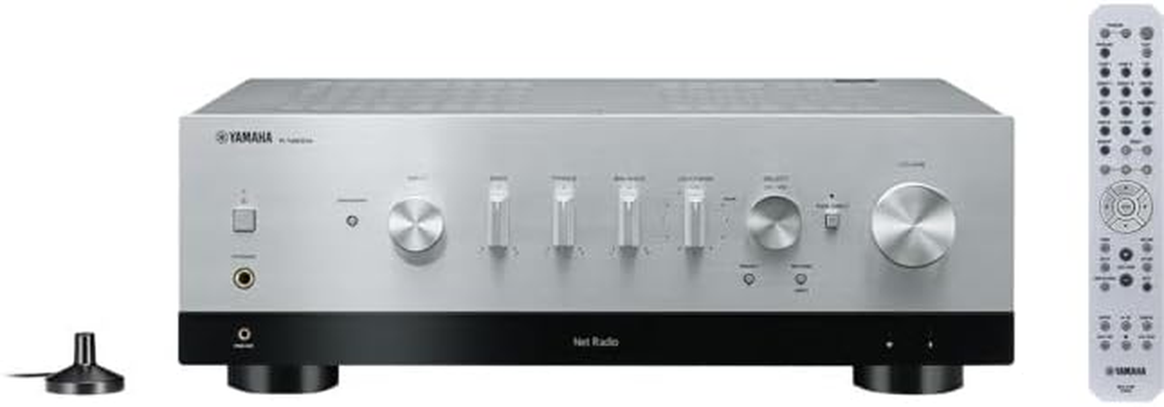 Yamaha R-N800A 2-Ch Network Amp - 100W RMS Network Receiver, Black