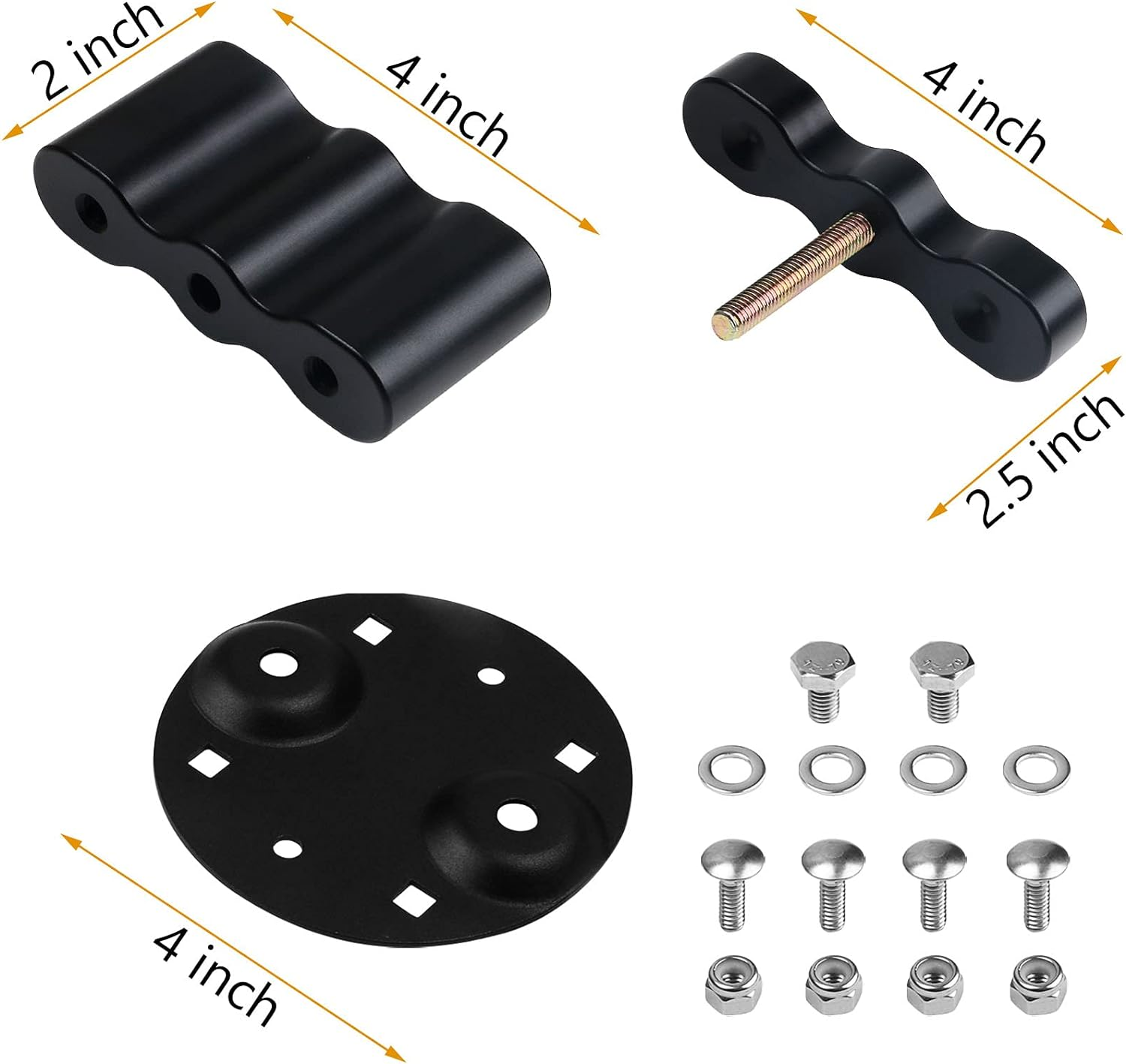 RX-PM Pack Mount, Cargo Racks Fit for Gasoline Pack & Water Pack Mount Lock, Gas Can Mount Lock image number 5