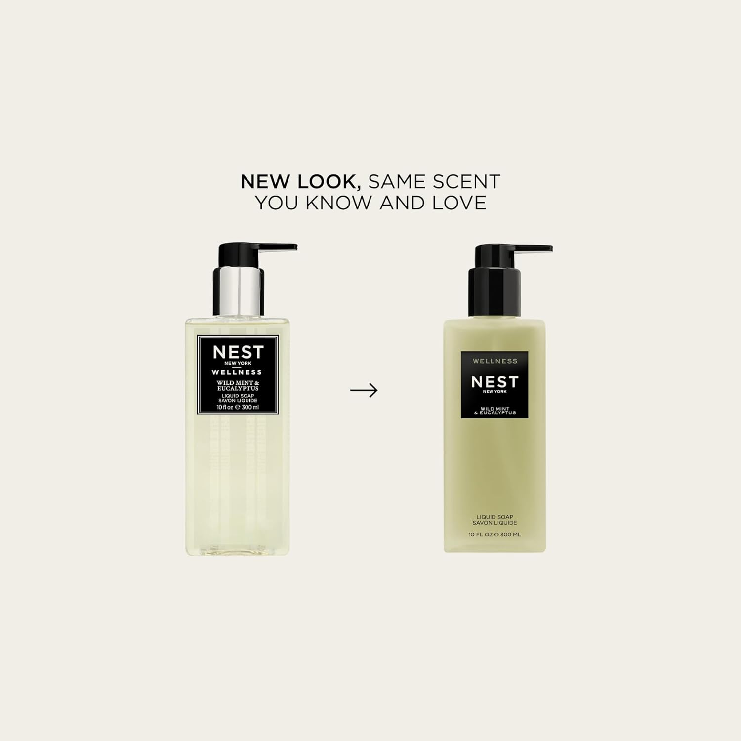 NEST Fragrances Wild Mint & Eucalyptus Liquid Hand Soap, 10 Fl Oz image number 3