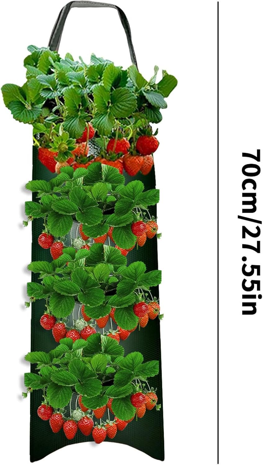 Tomato Planter Bag | 8- Vegetable Planting Aeration Pouch for Growth | Gardening Accessories for Tomatoes, Carrots, Roses, Strawberries, Vegetables image number 4