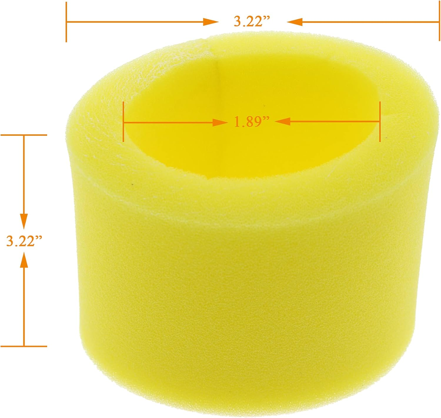 JEENDA Air Filter 17254-HF7-000 17211-GN1-760 for Honda XR80R CRF100F XR100R Sportrax TRX90X 1985 1986 1987 1988 1989 1988-2009 image number 3