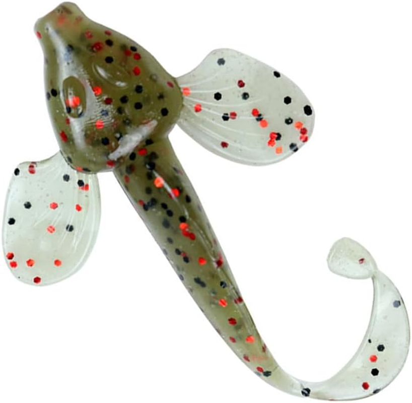 6 PCS Soft Plastic Fishing Lure Tackle Paddle Tail Flathead Bream Bass Cod Lures image number 6