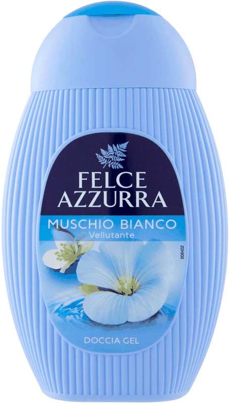 Felce Azzurra Man Shower Gel Cool Blue 2 in 1 Energising Shower Gel and Shampoo with Refreshing Fragrance for a Good Start to the Day - Pack of 1 (1 X 250 Ml)