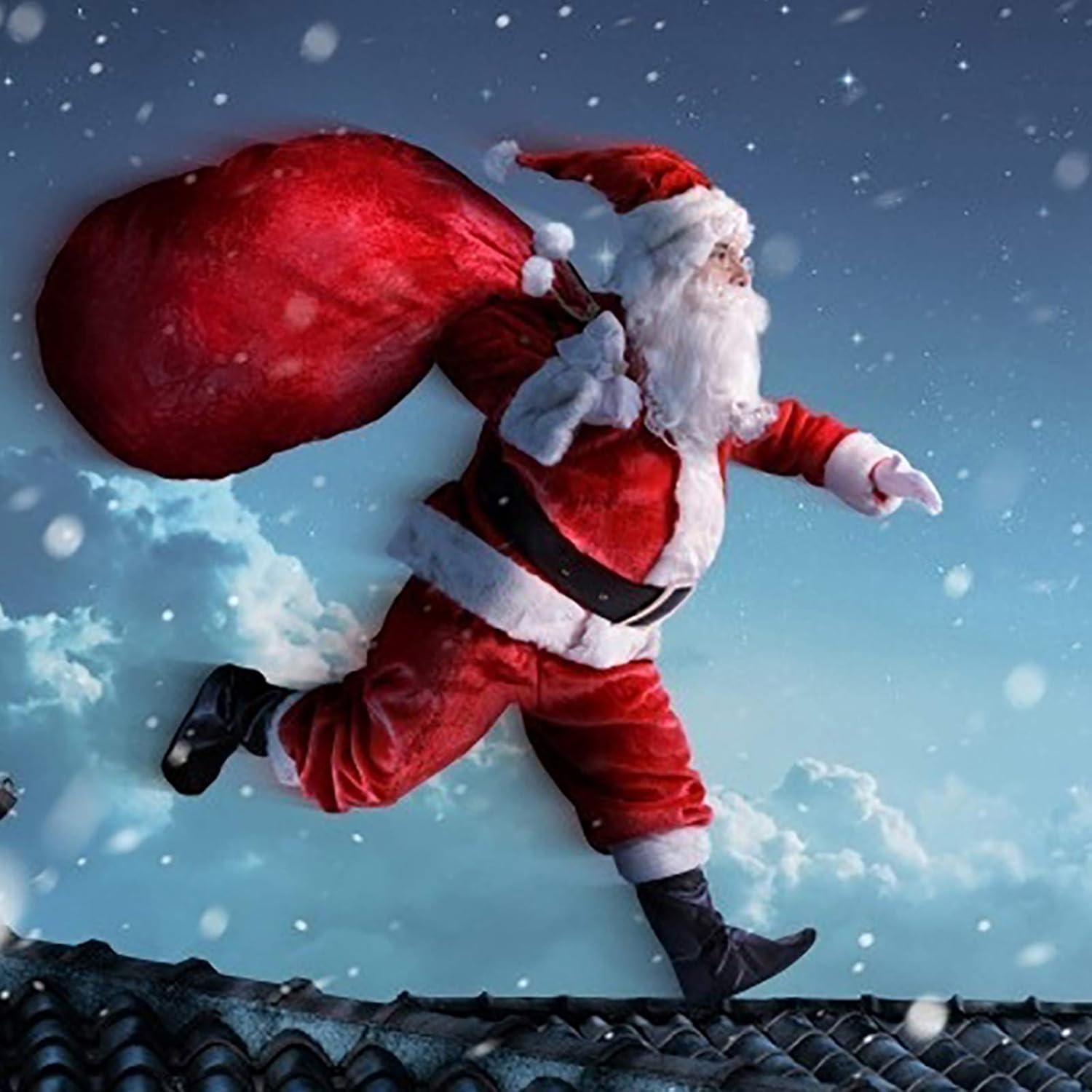 Santa Inflatable Big Belly Pregnant Woman Fake Belly Santa Claus Beer Belly with Mini Inflator Halloween Costume Accessories Christmas Costume Fat Suit Padding image number 1