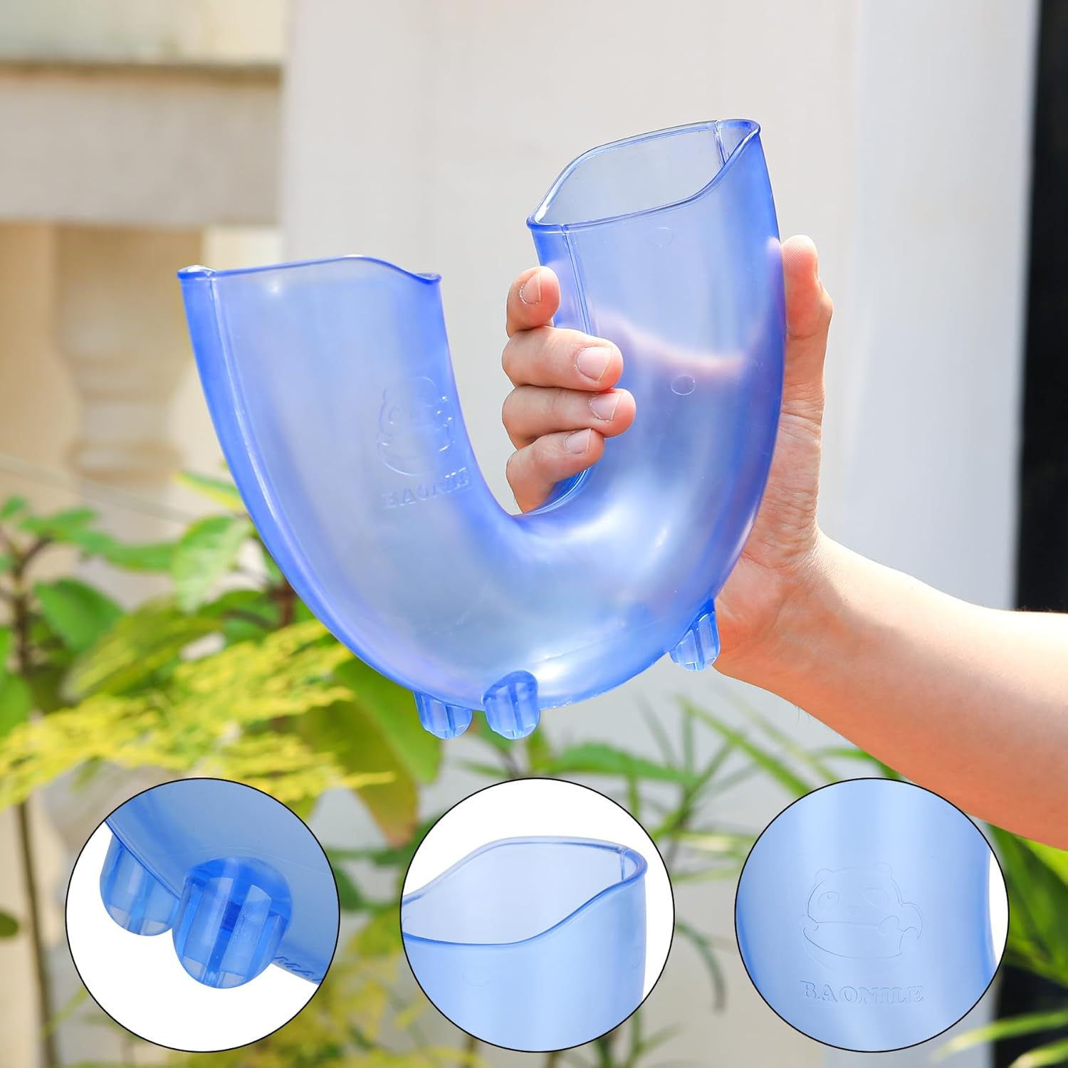 Skill Games with 3 Balls Toys for Girls Boys Kids Teens Adults Indoor Outdoor Game Develops Motor and Juggling Skills Gift Ideas for Fun Stuff Party (Blue) image number 1