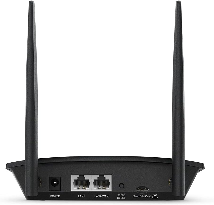 Tp-Link 300 Mbps Wireless N 4G LTE Router, 4G Network, Connects up to 32 Devices, SIM Card Slot, Wi-Fi Router Mode, LAN/WAN Port, No Configuration Needed, Parental & Access Control (TL-MR100) image number 3