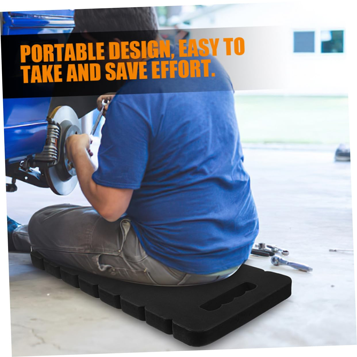 2Pcs Eva Kneeling Pads for Gardening Yoga Exercise Lightweight Water-Resistant Garden Pad image number 4