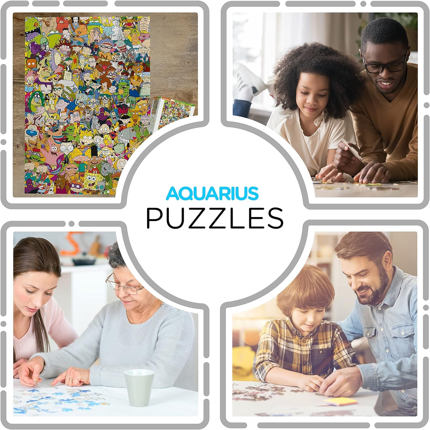 AQUARIUS 68509 Nick 90'S 3000 Pc Puzzle