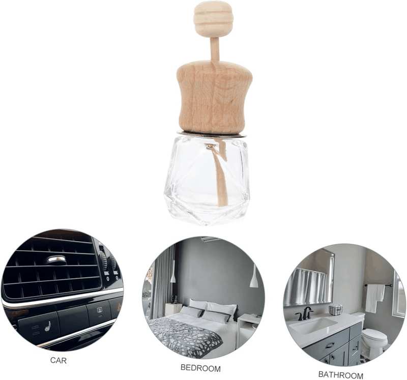 Ciieeo 3Pcs Car Diffuser Bottles Perfume Bottle for Auto Fragrance Aromatherapy Air Fresheners Easy Install for Car Elegant Design For image number 4