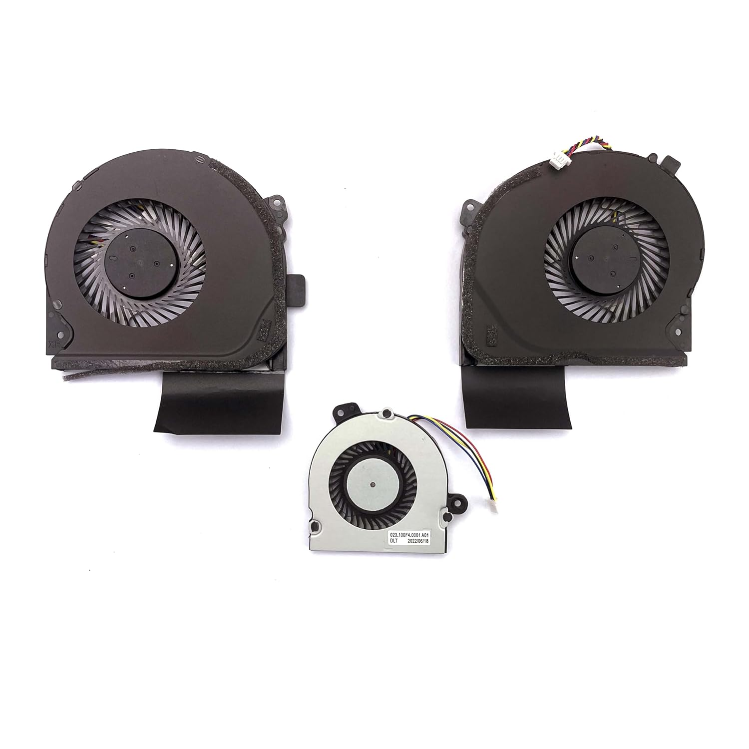 Bestparts Cpu+Gpu+Small Cooling Fan Replacement for ASUS ROG Strix GL703G GL703GS GL703GM GL703GS-DS74 GL703GM-DS74 GL703GM-NS73 Series P/N: DFS601712M00T FK0A DFS593512MN0T FK08 image number 3