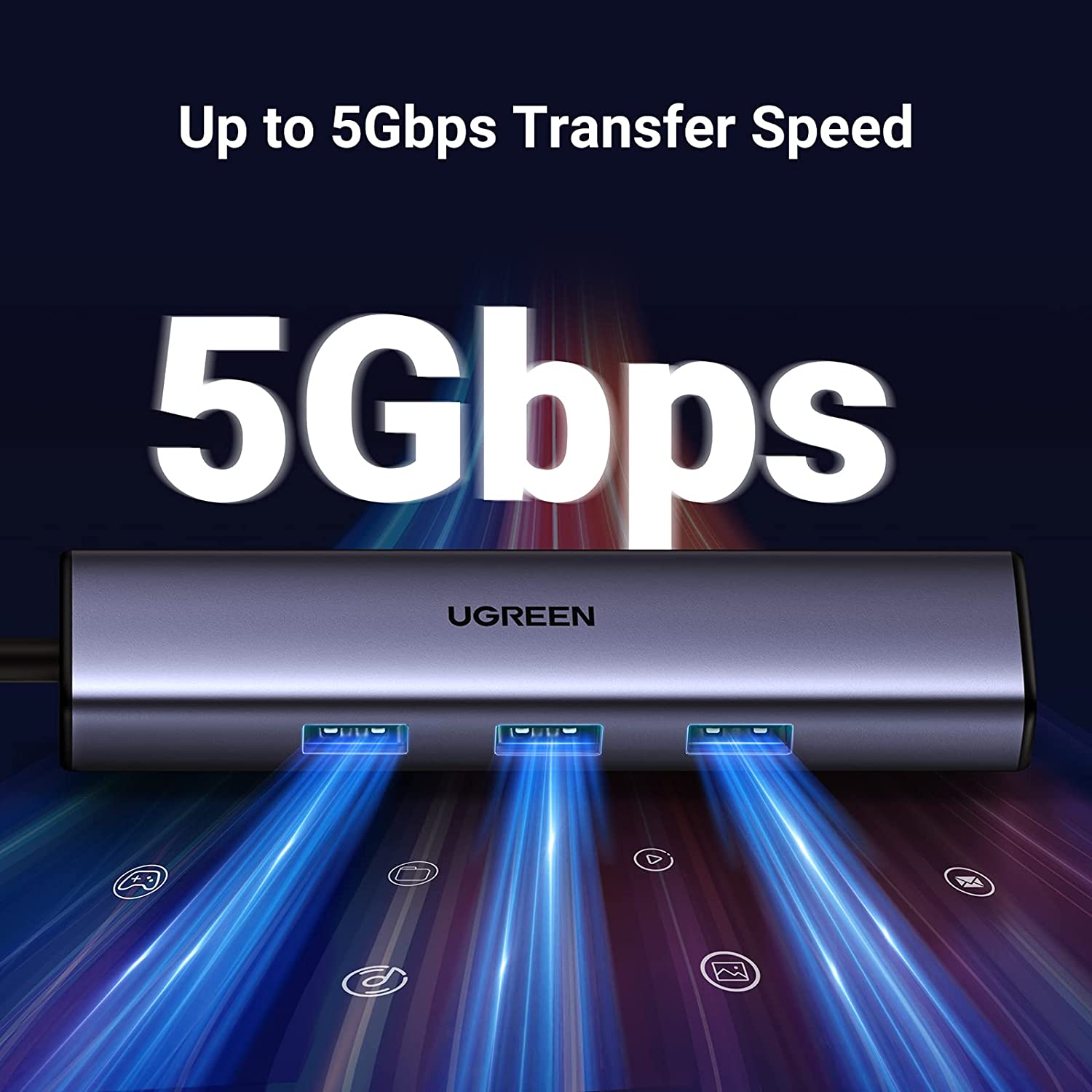 UGREEN Type C to Ethernet Adapter image number 1