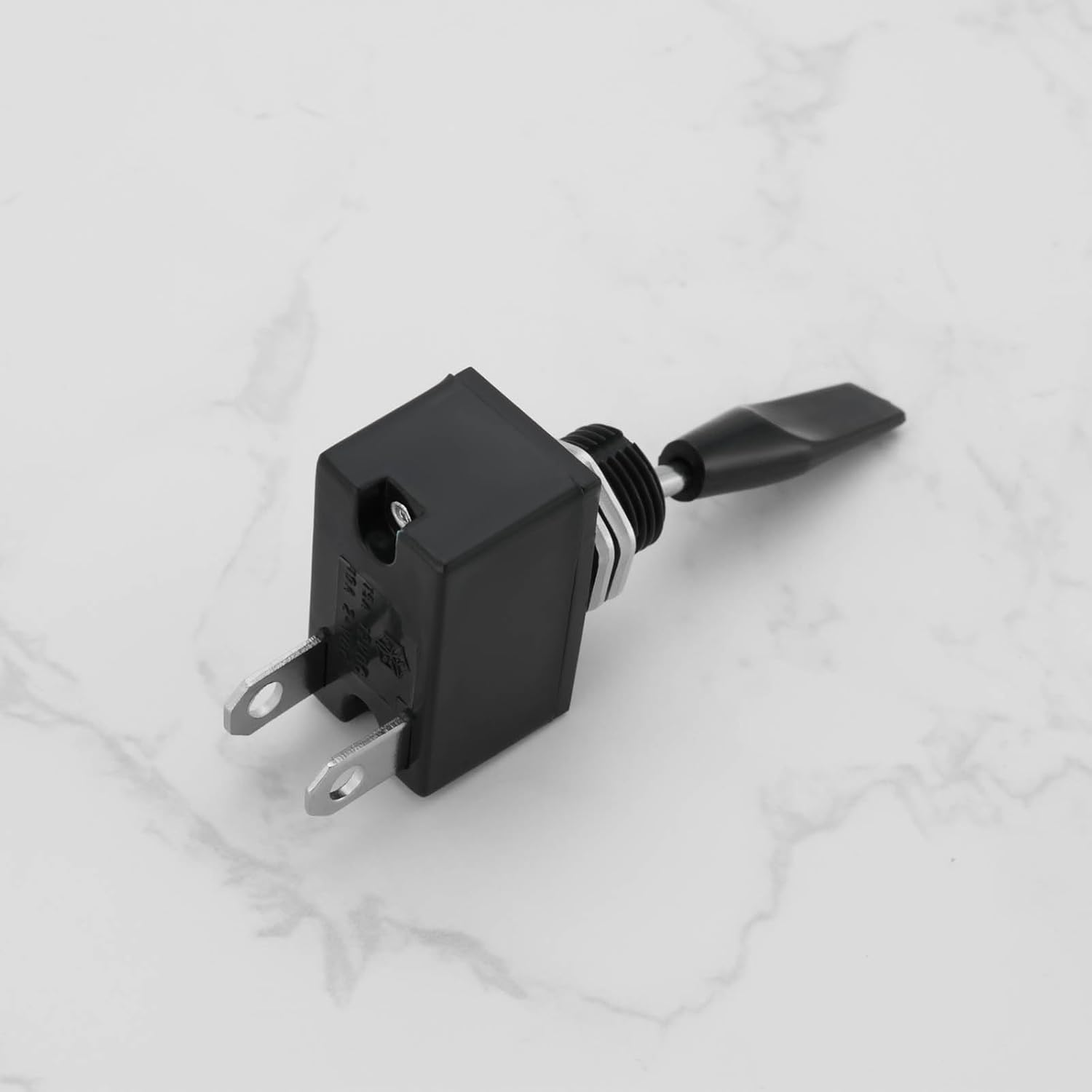 2Pcs 2-Pin On/Off Momentary Long Paddle Spring Momentary Toggle Washer Switch Lever Auto Switch for Car Electrical Parts Windscreen Washer Horn image number 2