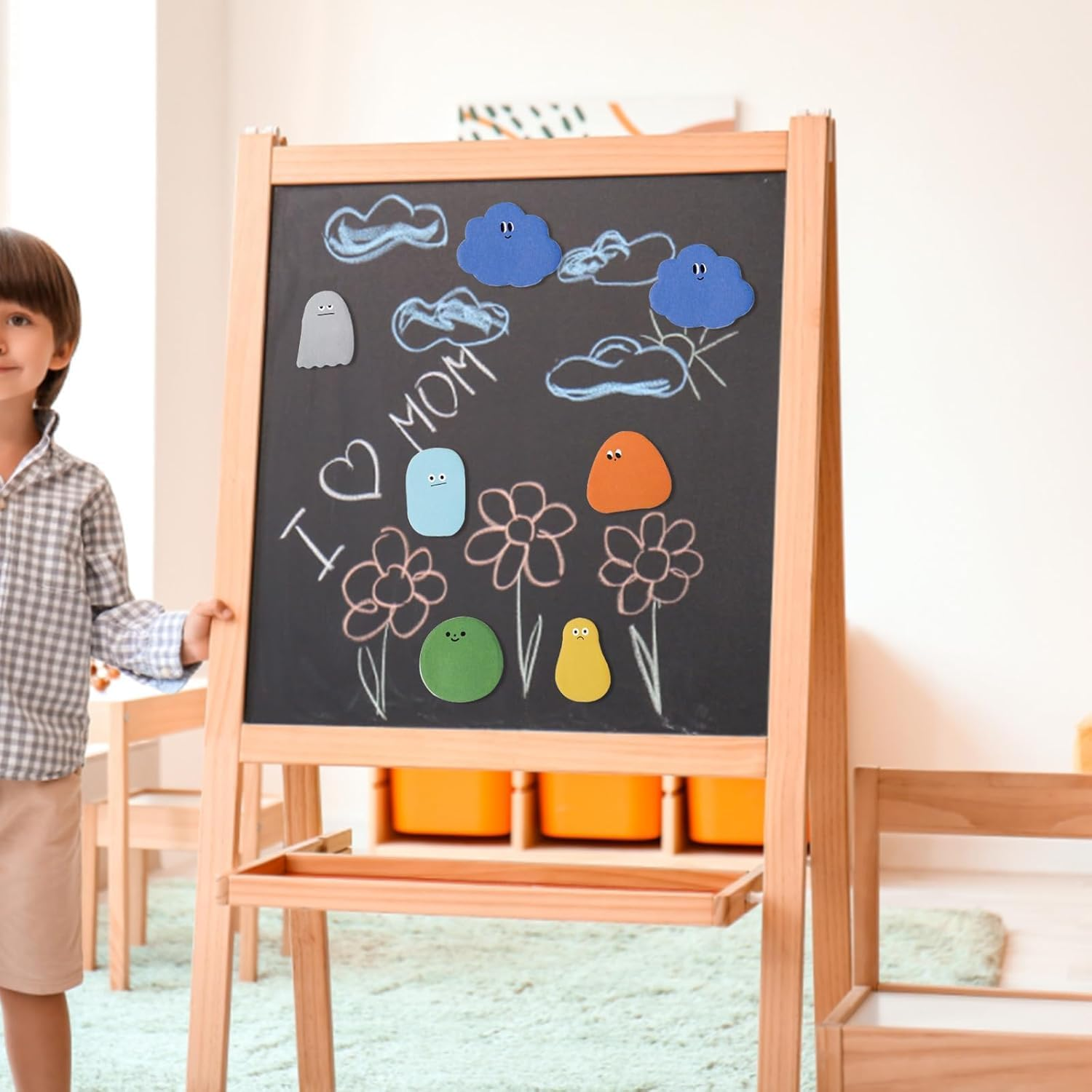 6 Packs180Pcs Cute Sticky Notes Cartoon Self Adhesive Memo Pads Memo Page Markers Self-Stick Markers Flags Writable Index Tabs Message Reminders