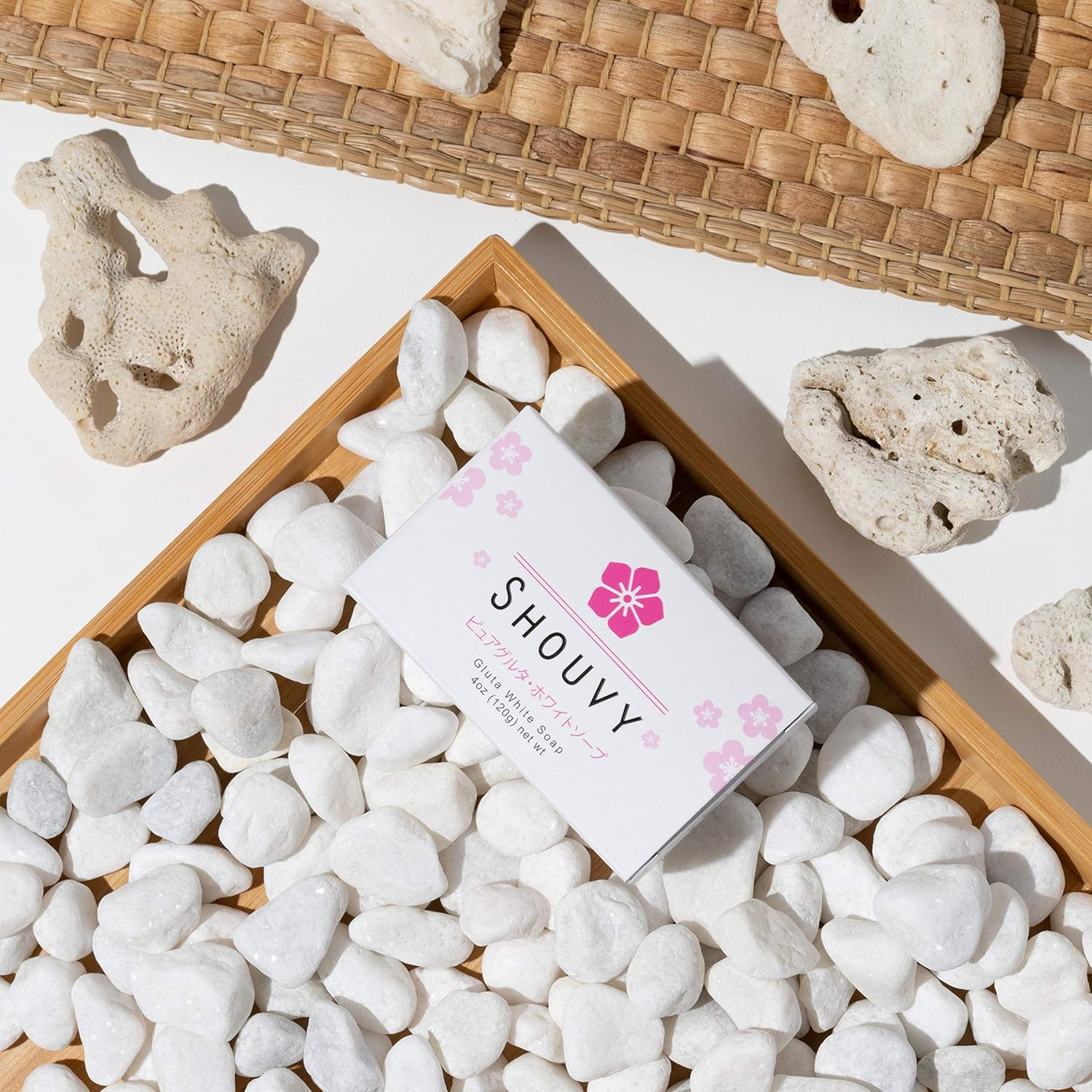 Pure Glutathione Soap - Skin Brightening for Face & Body Cleansing Bar with Vitamin C - for Hydrating, Radiant Skin, Sun Damaged Skin, Even Skin Tone with Vitamin B, Coconut Oil, 4 Oz image number 1