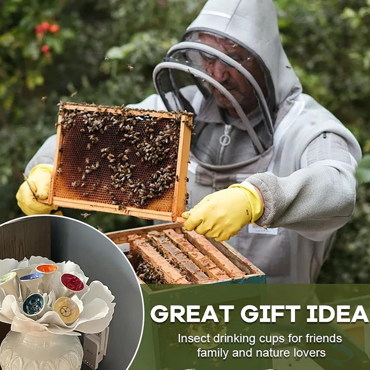 Bee Insect Drinking Cup Upgraded - Bee Insect Drinking Cup image number 4