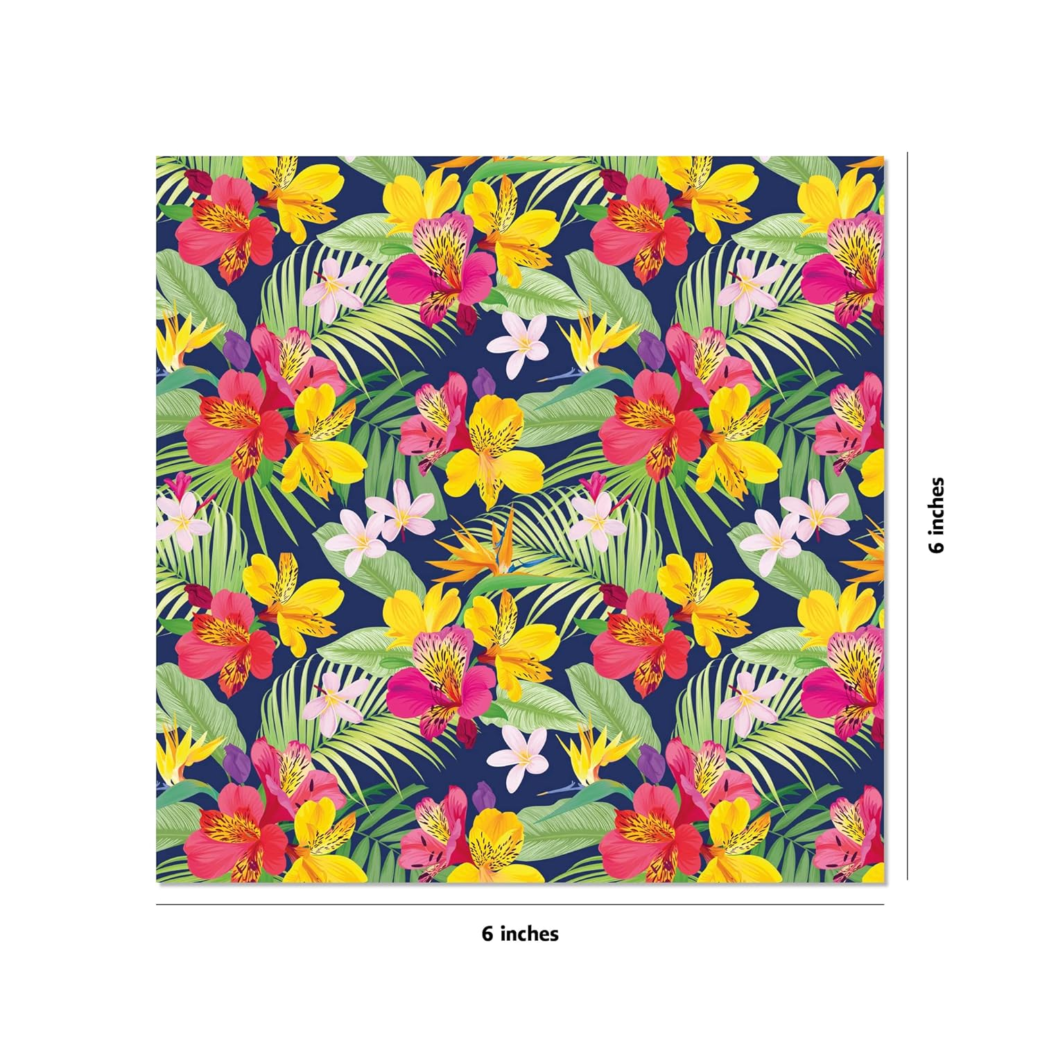 Origami Paper 500 Sheets Flower Patterns 6" (15 Cm): Tuttle Origami Paper: High-Quality Double-Sided Origami Sheets Printed with 12 Different Patterns (Instructions for 6 Projects Included) image number 2