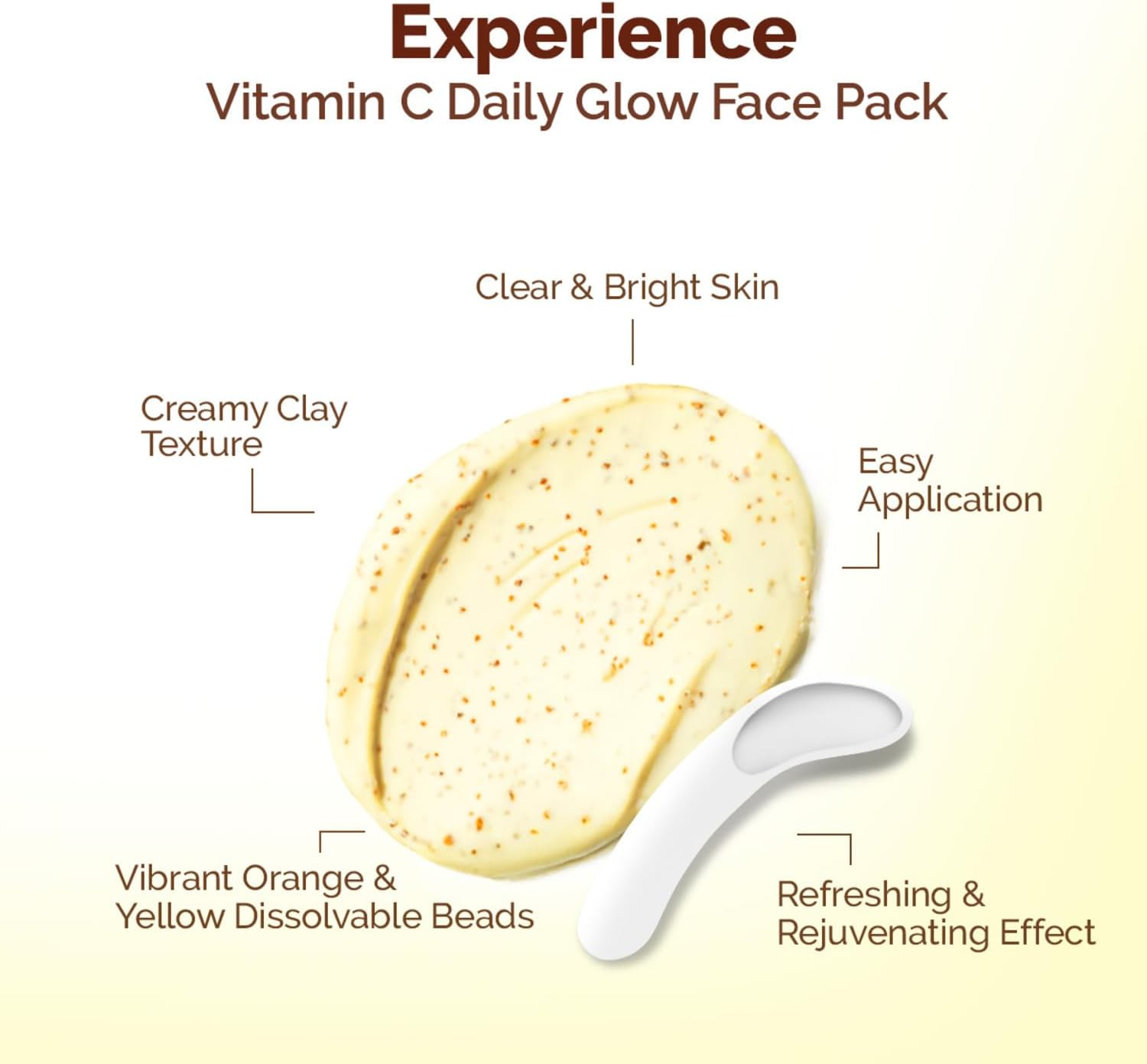 Mamaearth Vitamin C Face Mask with Vitamin C & Kaolin Clay for Skin Illumination 100 G image number 6