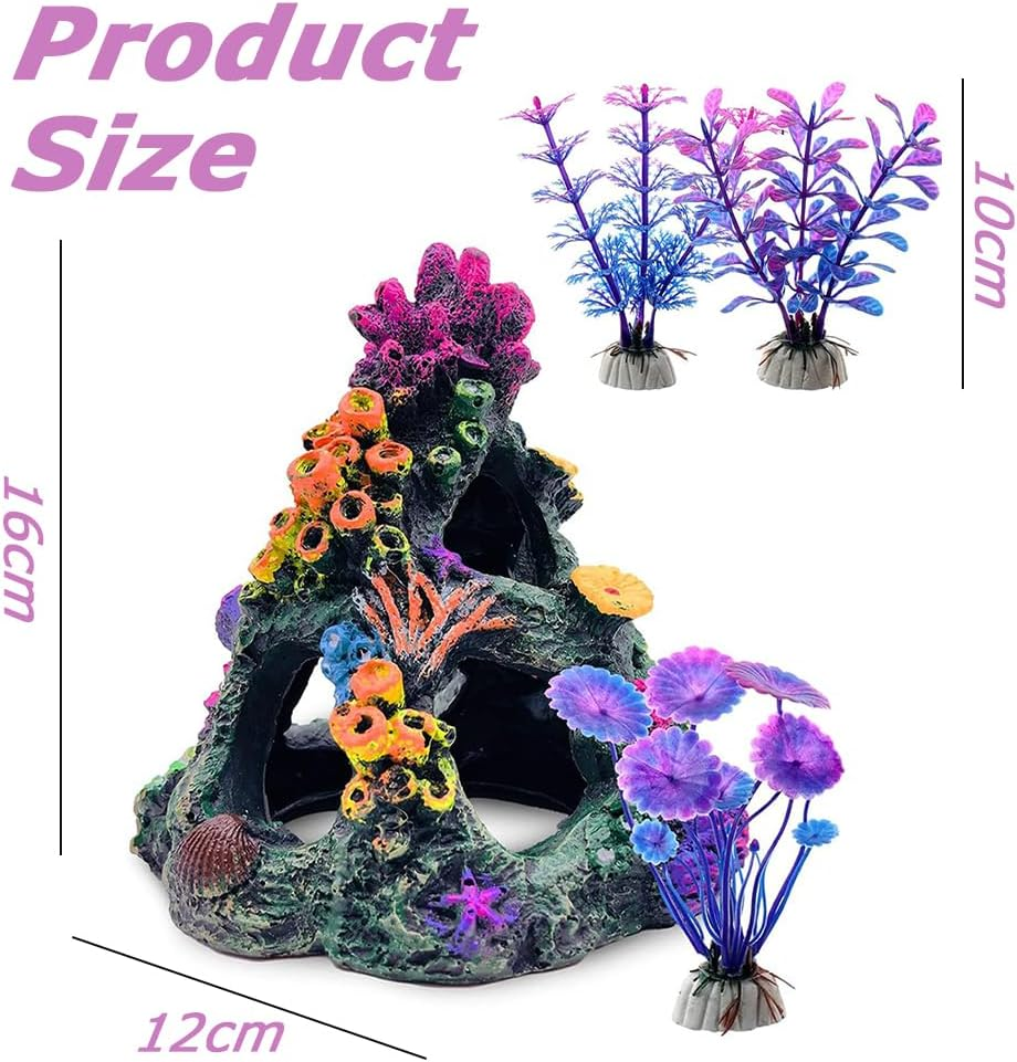 Fish Tank Coral Reef Set image number 3