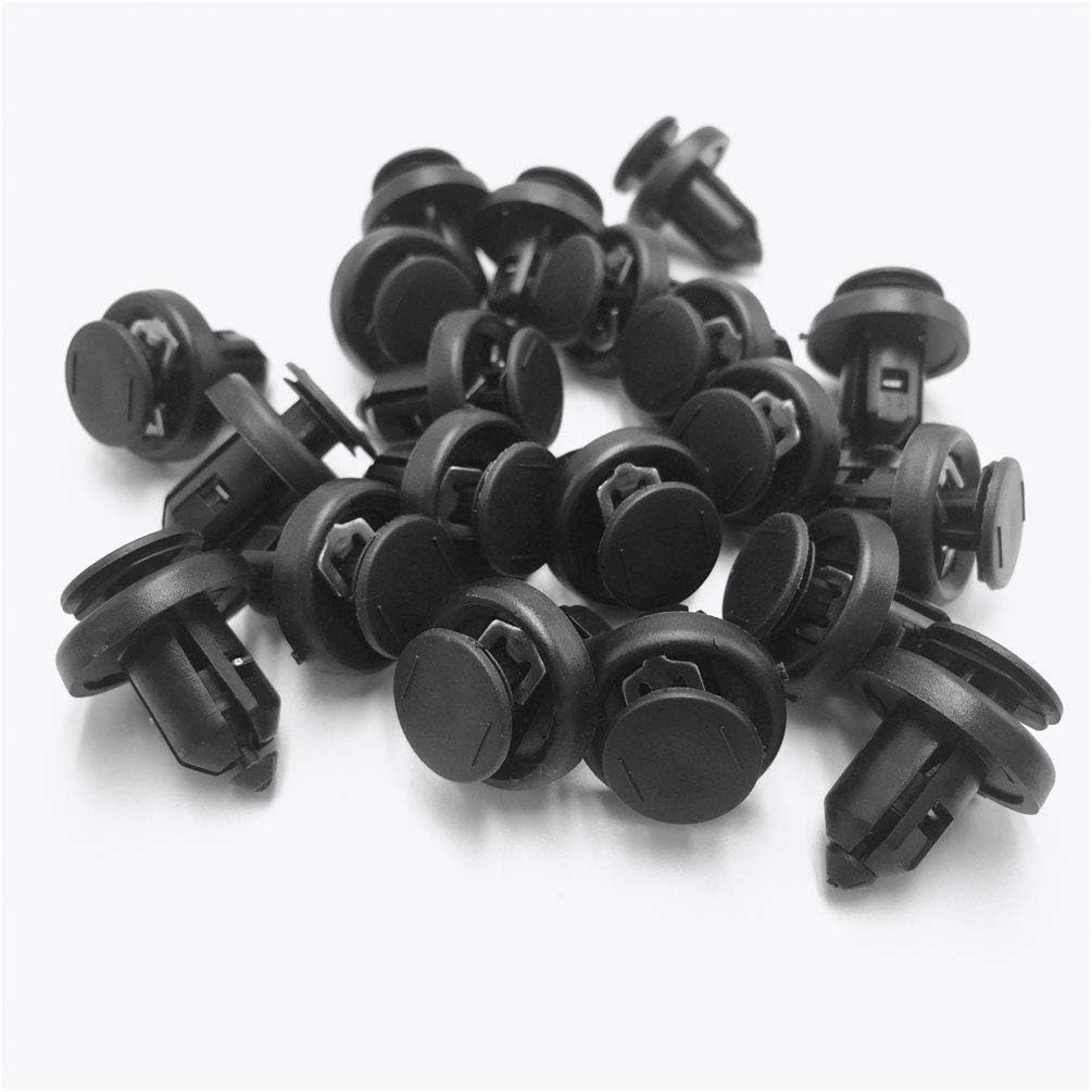 Lantee Car Clips for Honda - 20 Pieces Bumper & Splash Shield Clips for 91505-S9A-003 with Metal image number 1