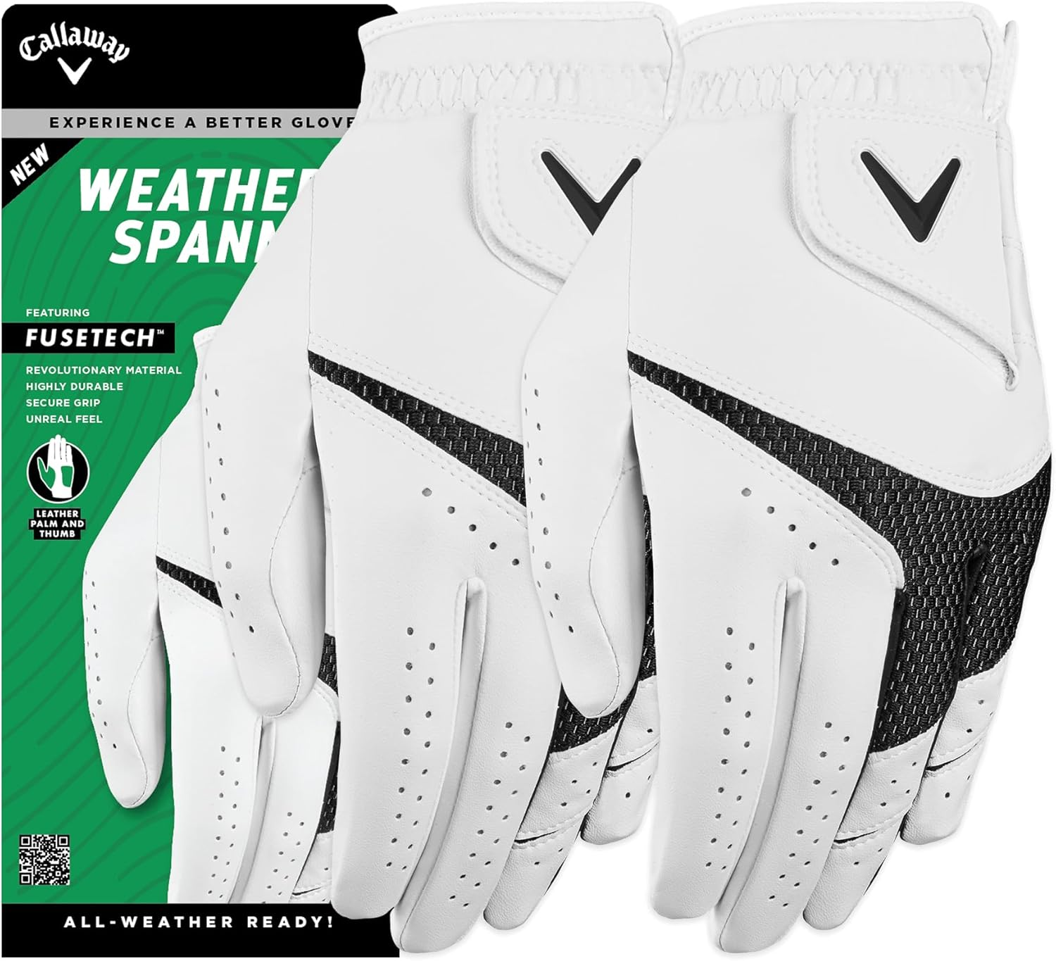 Callaway Golf 2023 Men'S Weather Spann Golf Glove image number 4