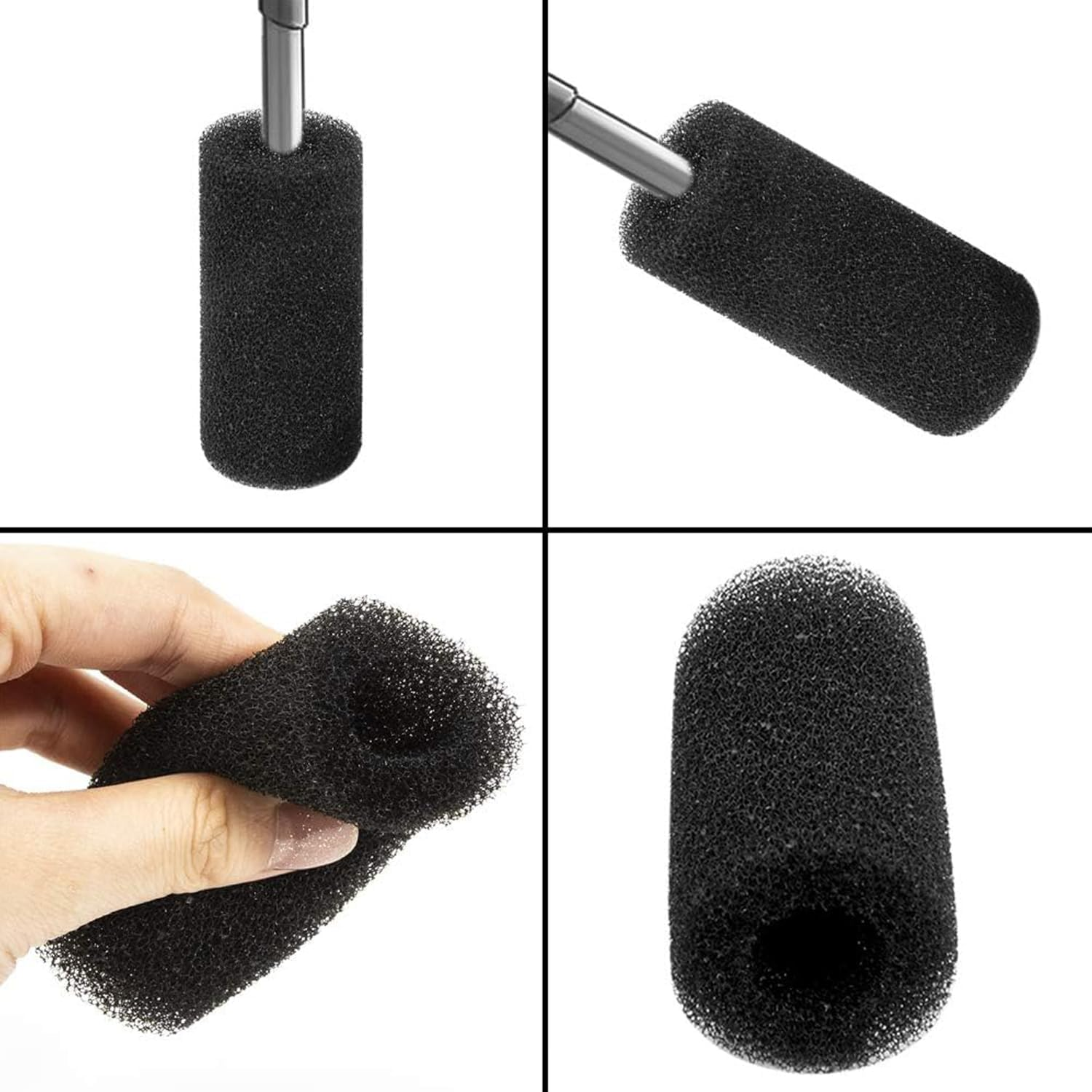 Pre-Filter Sponge 4 Pack Aquarium Pre Filter Foam Rolls Compatible Filter Roll Aquarium Intake Filter Media Sponge Compatible Filter Accessories for Fish Tank Aquarium Shrimp 10Mm 22Mm image number 6