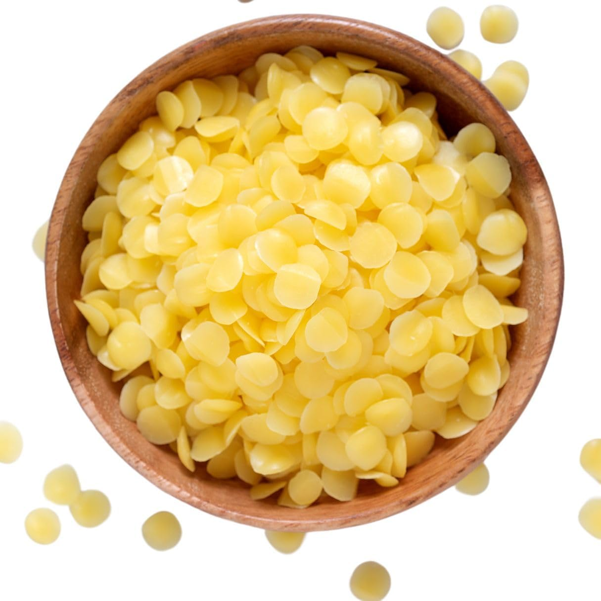 150G Beeswax Pellets, 100% Organic Beeswax, Beeswax for Candle Making, Body, Skin Care DIY, Lip Balm and Soap Making Supplies, Bees Wax Candle Wax 150G image number 3