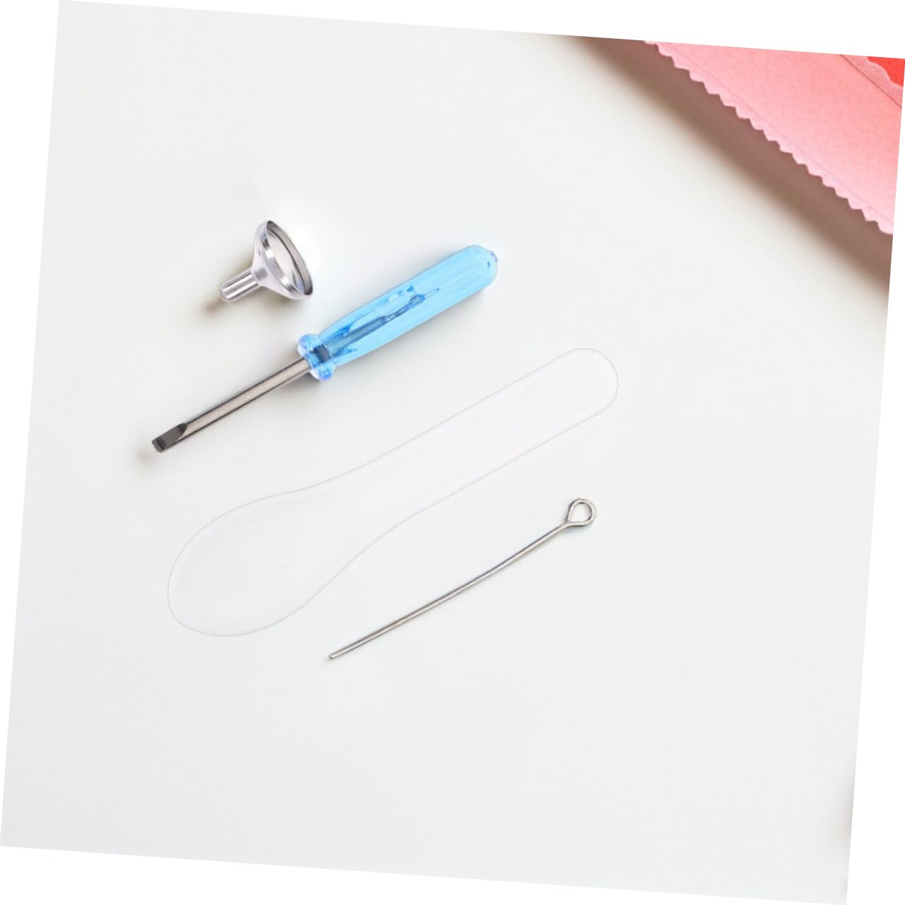 Yardwe 2Sets Small Stainless Steel Funnel Filler Kit for Urn Cremation Ashes Keepsake Memorial Stainless Steel Funnel Filler Jewelry Filling image number 5