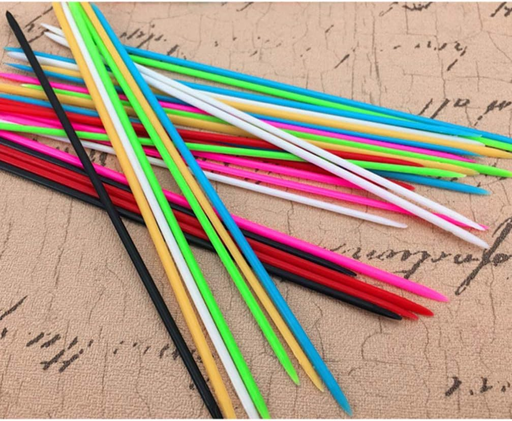 TOYANDONA 90Pcs Pick up Sticks Game Colorful Pick up Sticks Vintage Fine Motor Skill Game Toy for Kids Children Toddlers Family image number 2