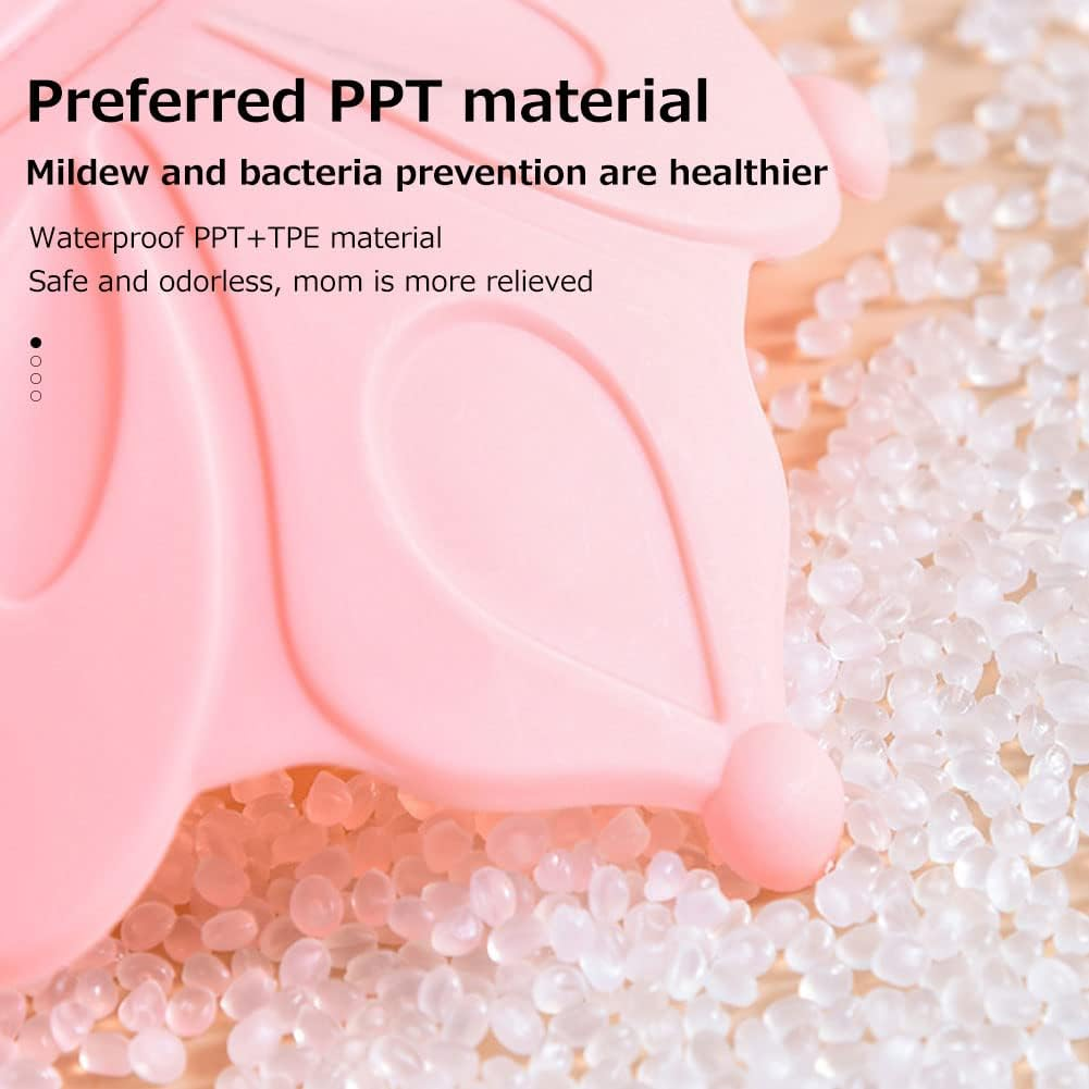 Cute Unisex Shower Cap for Kids, Soft Adjustable Baby Hair Washing Guard Bath Shield Reusable Waterproof Shampoo Hat Visor Hat for Eye and Ear Head Protection image number 6