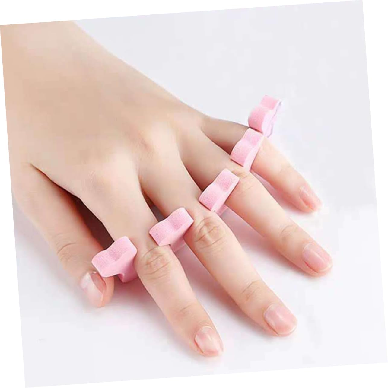 NOLITOY 36Pcs Manicure Finger Divider Toe Splint Nail Tools Accessories Creative Nail Art Separator Sponge Beauty Salon Supplies image number 2