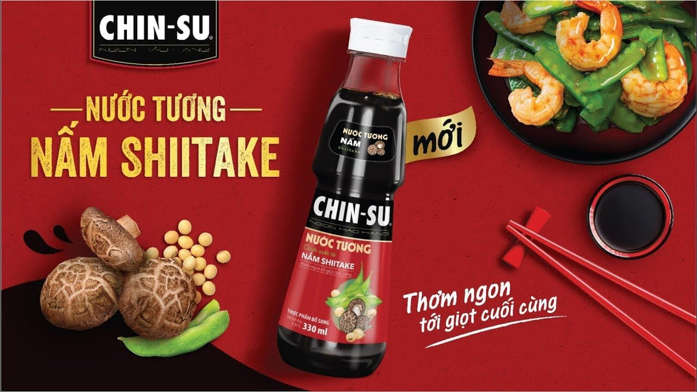 Chinsu Shiitake Soy Sauce 330Ml image number 1