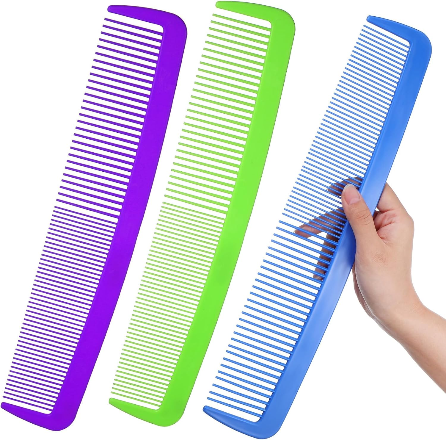 3 Pcs Giant Comb Prop Decorative Huge Combs for Halloween Parties Fun Carnival Pranks Lightweight Safe Party Accessories for All Ages image number 4
