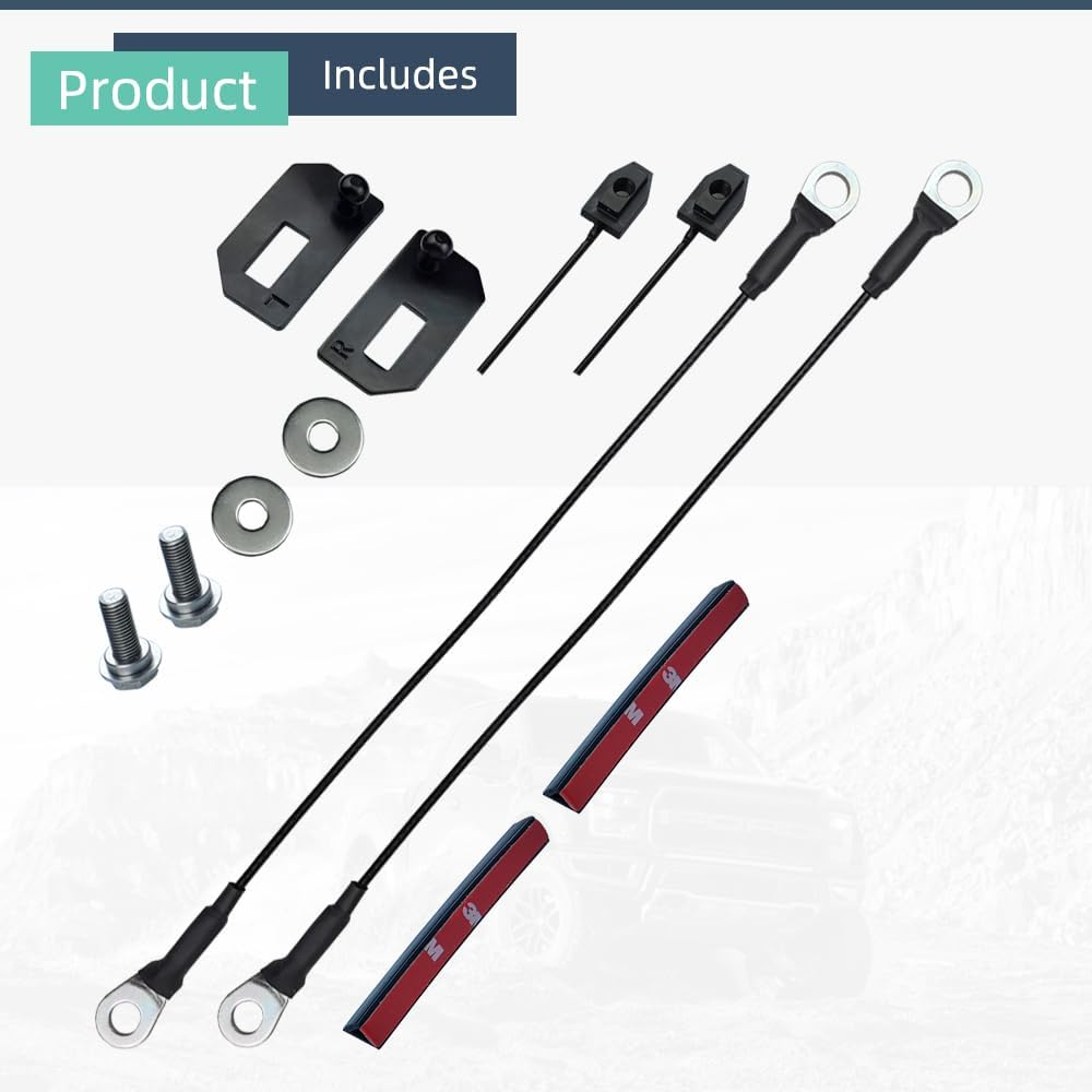 Easy up & Slow down Tailgate Struts for Mitsubishi Triton MQ/MR 2015-2023 image number 3