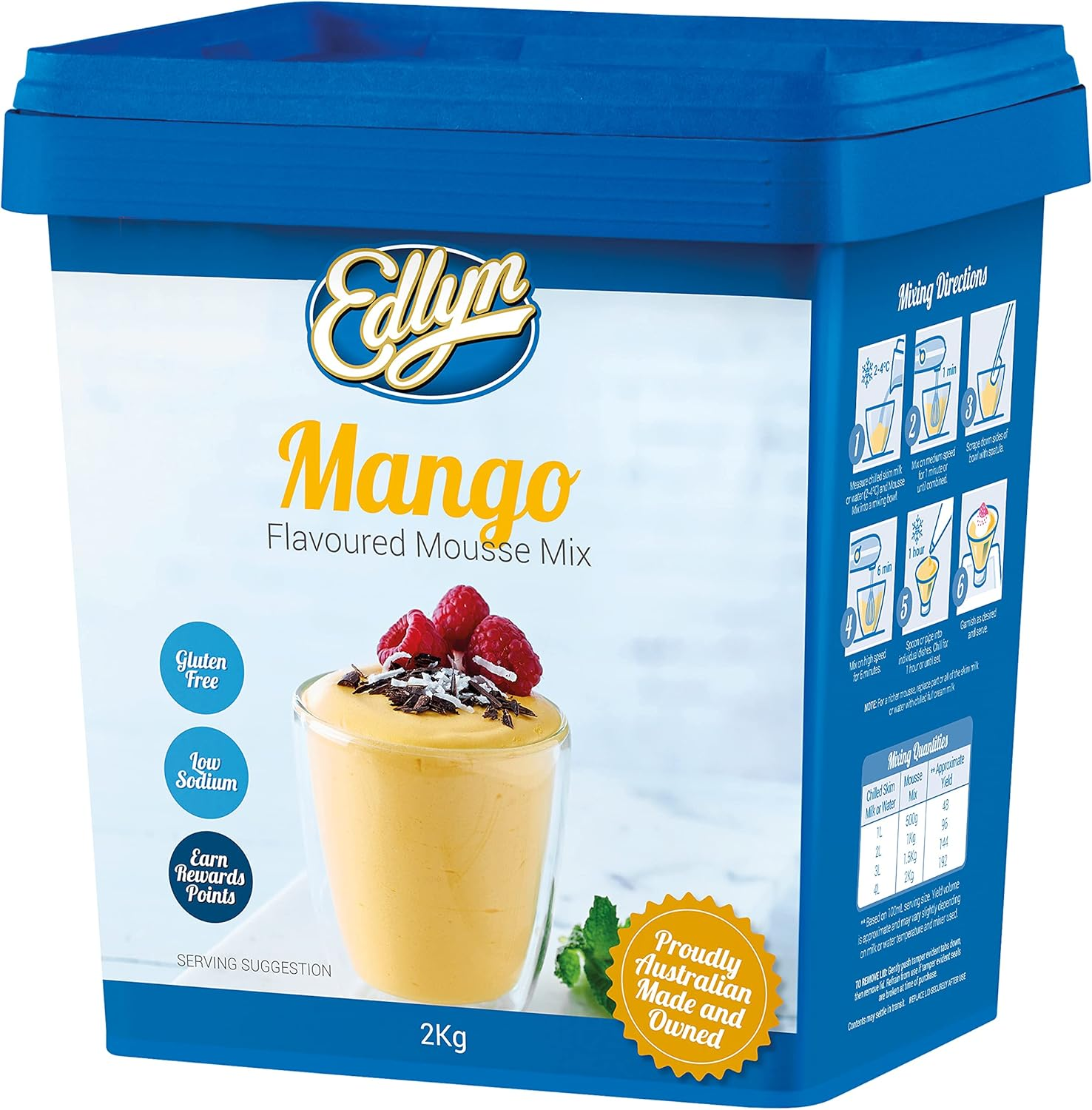 Edlyn Mango Mousse Mix 2 Kg