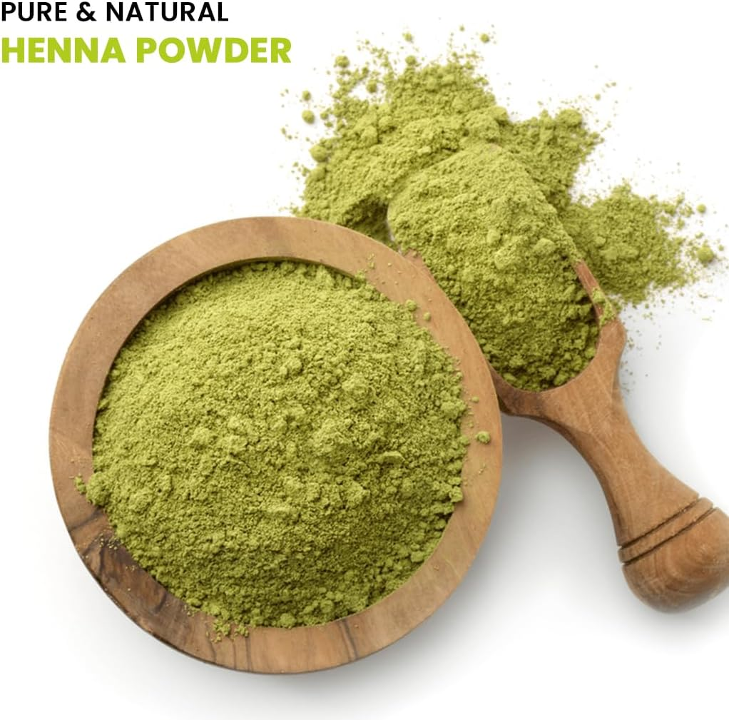 Pure Henna Powder for Hair Colour Mehandi for Hair, 200 Gm Green image number 1