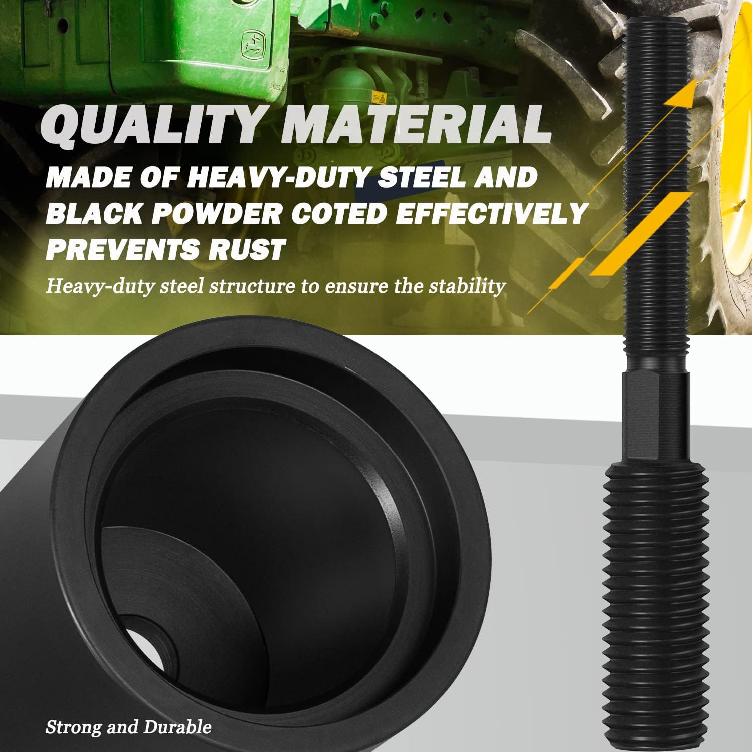 Camoo Crankshaft Gear & Front Crank Seal Installer Fit for John Deere 1039, 4045, 6059 and 6068 Engines Alternative JDG954B image number 5