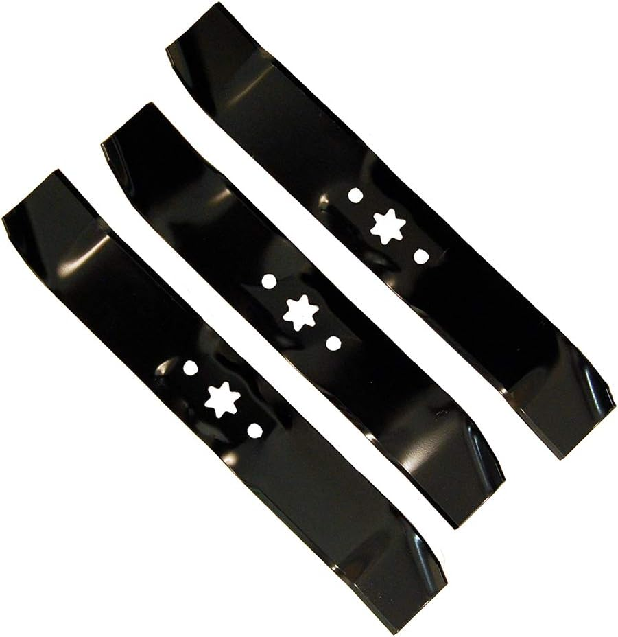 MTD 490-110-M118 Parts Inch Mulching 46" Deck 3 Blade Set, Brown/A image number 3