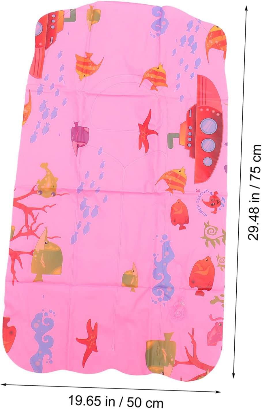 Inflatable Surfboard for Boys and Girls Swimming Pool Toy Outdoor Training PVC Kickboard Fun Pattern Design image number 2