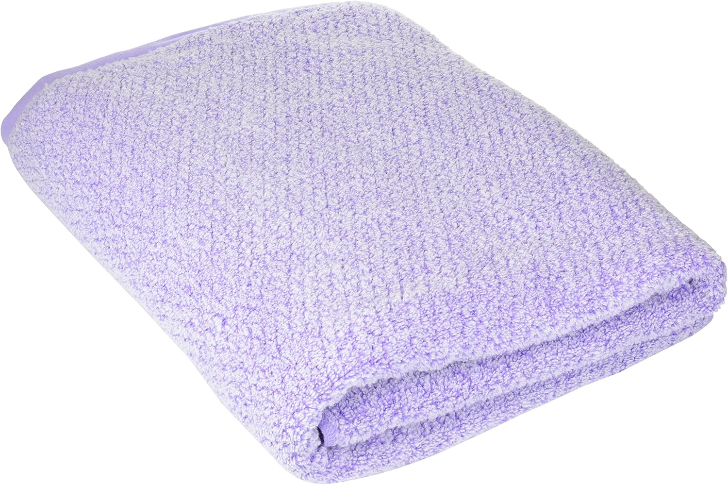 Everplush 710-01-05 Diamond Jacquard Bath Sheet Contemporary Lavender image number 5