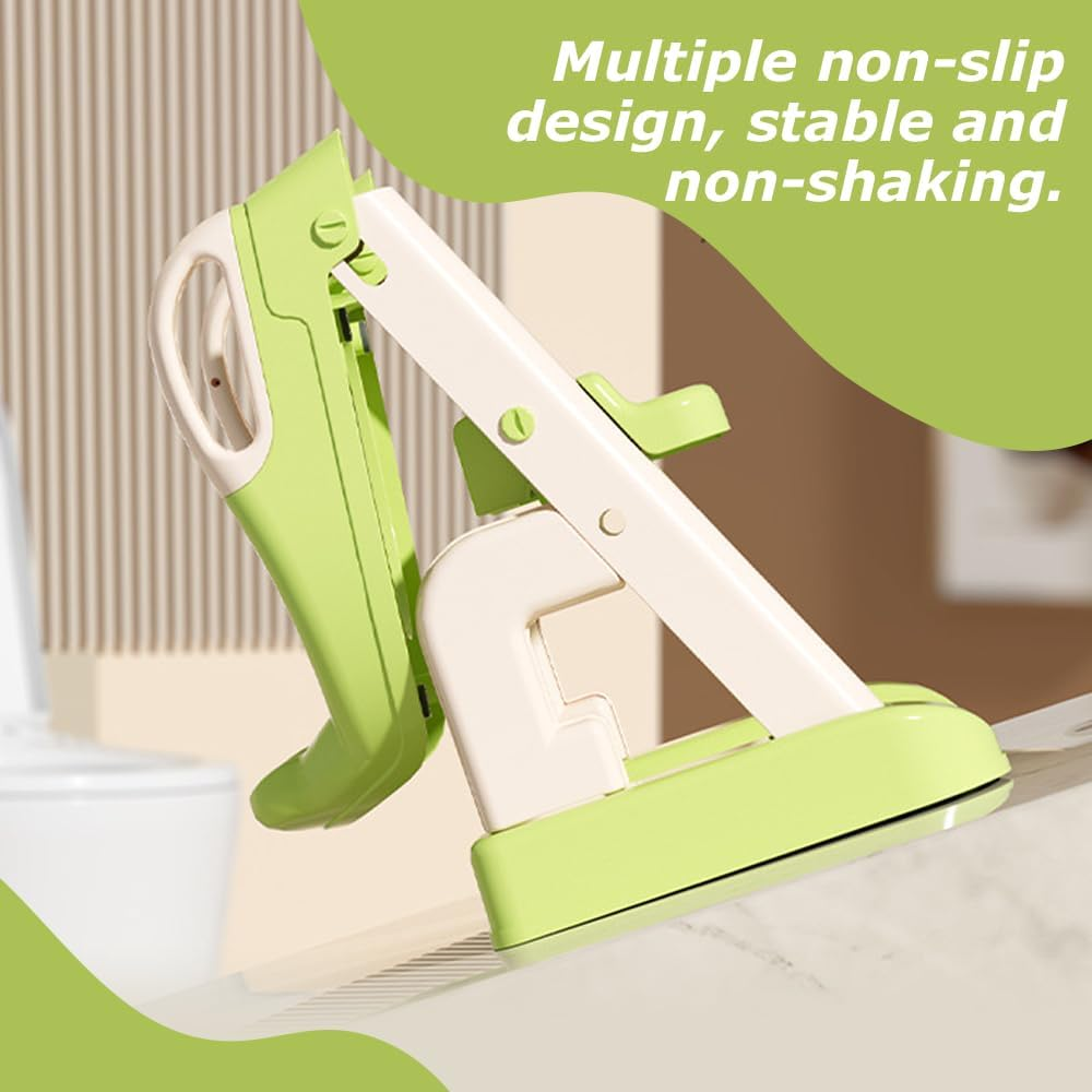 Potty Training Seat,2 in 1 Potty Training Toilet,Multifunctional Toilet Ladder,Anti-Slip Pad Step Stool,Foldable Stepped Toilet Seat,For Girls Boys image number 1