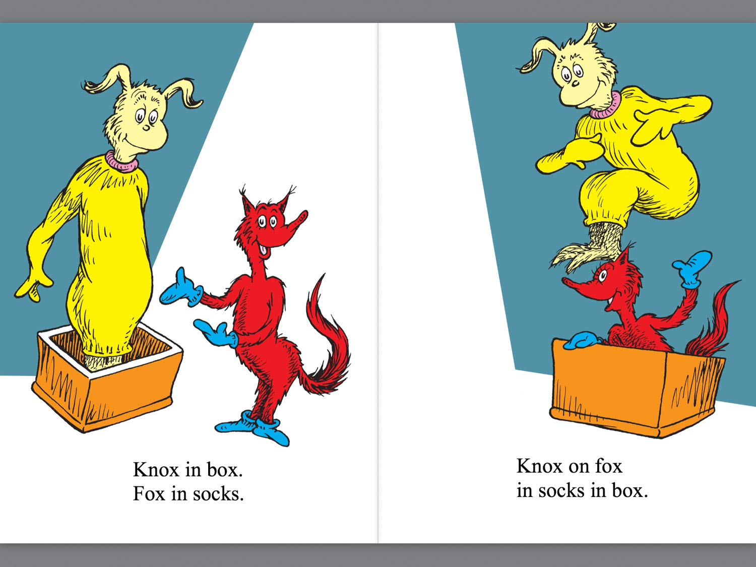 Fox in Socks [Green Back Book Edition] image number 1