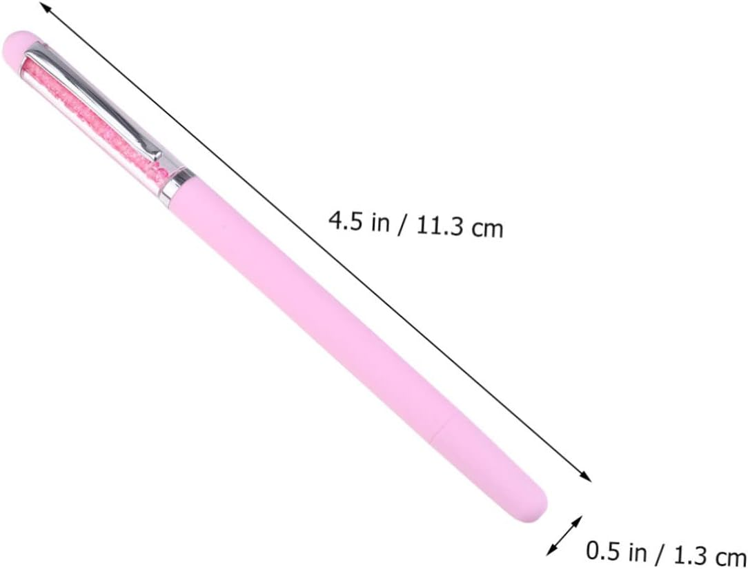 Manicure Dotting Tools Rhinestones Picker 3Pcs Plastic Nail Art Dotting Pen Set 16.3X1.3X1Cm Easy and Safe to Use Practical Nail Art Learners Manicurist Salon Crafts